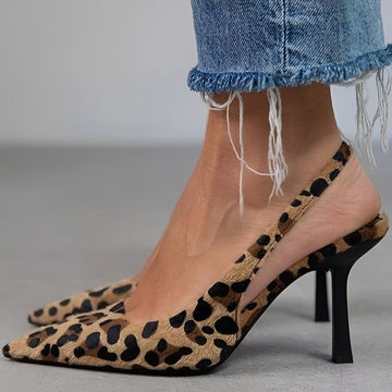 Anish - Sandales à Talons Imprimées et Élégantes
