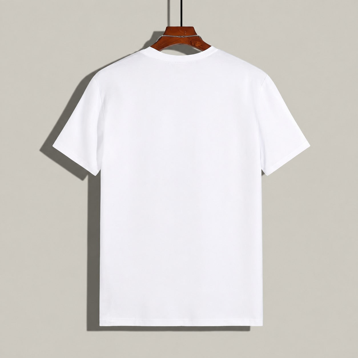 Owen - T-shirt uni décontracté pour hommes