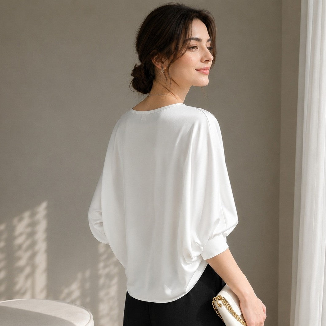 Shanice - Blouse Élégante à Coupe Large