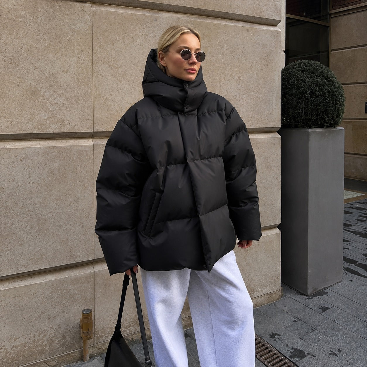 Natalia - Veste épaisse avec capuche