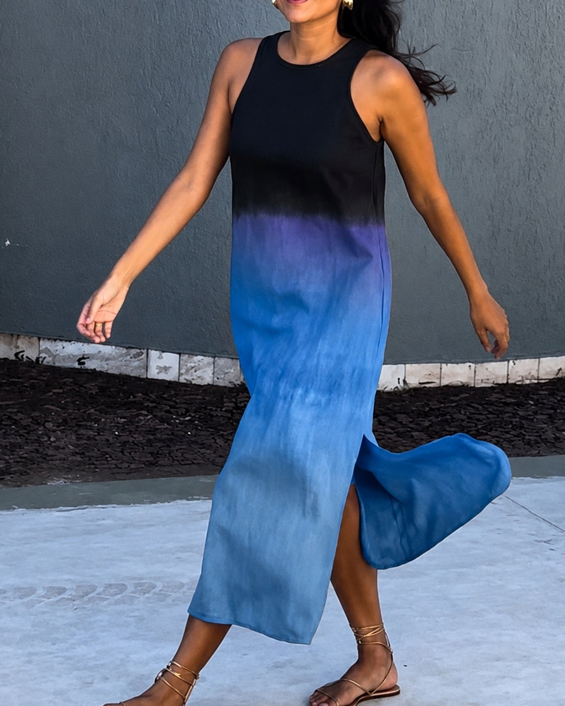 Katrina - Robe Sans Manches Élégante