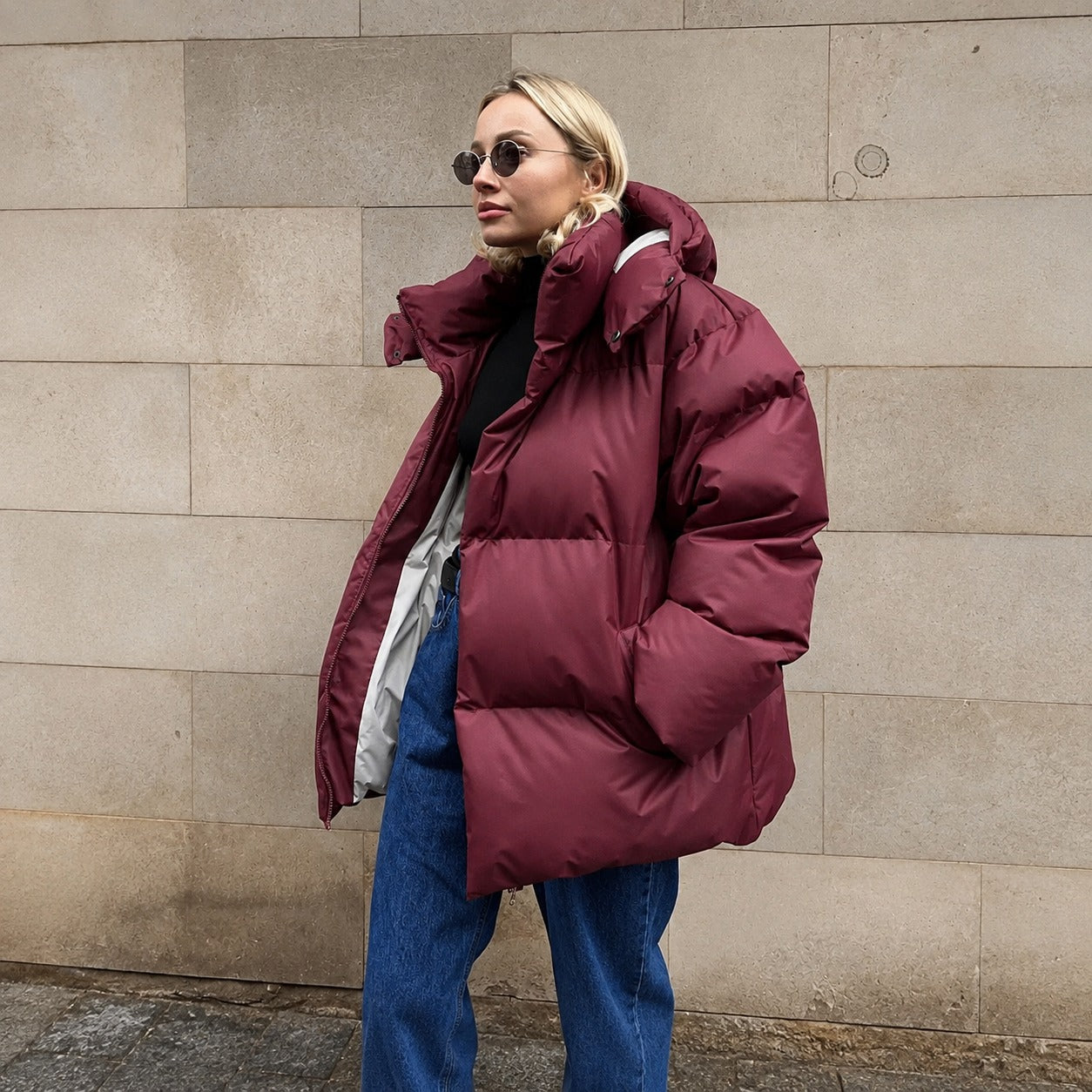 Natalia - Veste épaisse avec capuche