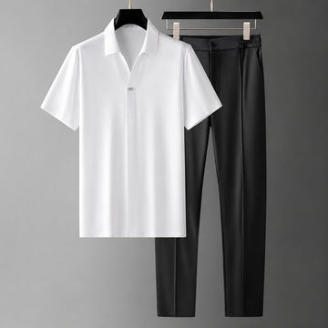 Randall - Set Polo et Pantalon Décontracté