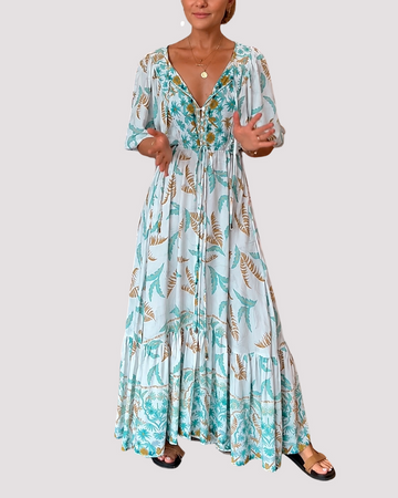 Ashley - Robe Maxi Florale Ample