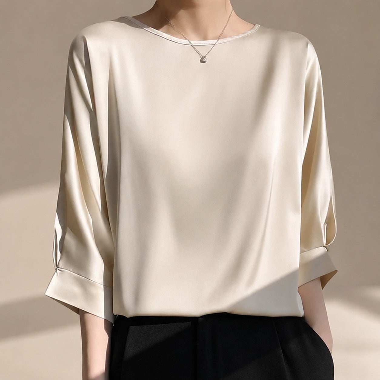 Shanice - Blouse Élégante à Coupe Large