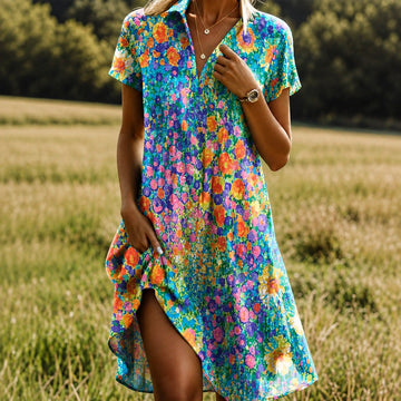 Carrie - Robe élégante de style bohème chic