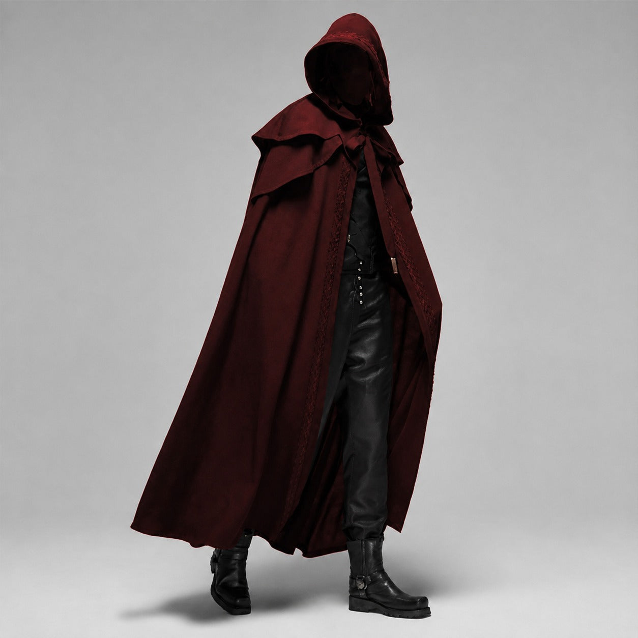 Lucien - Cape à capuche élégante de style gothique