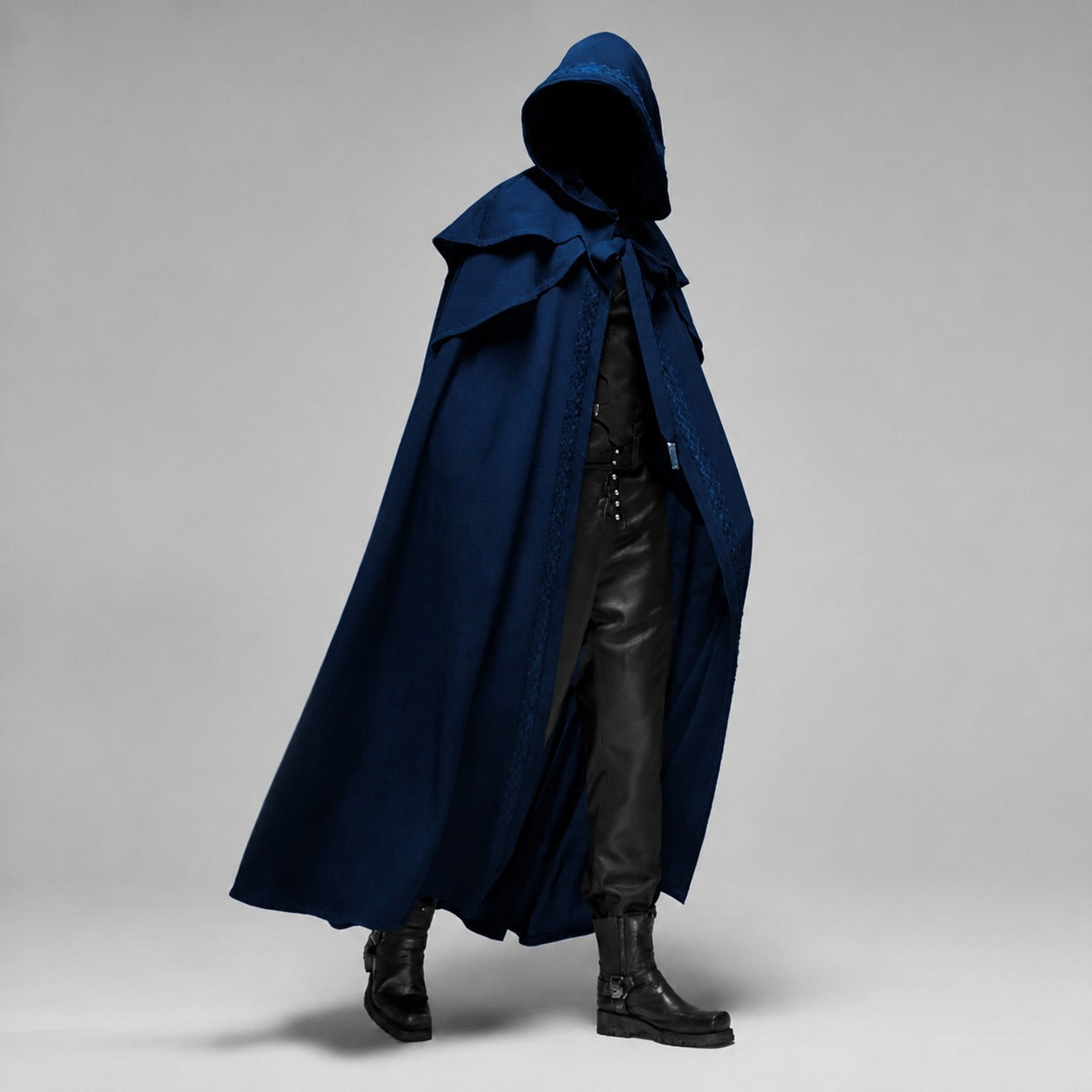 Lucien - Cape à capuche élégante de style gothique