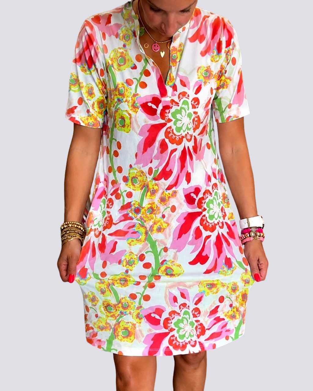 Pauline - Robe Imprimée Florale