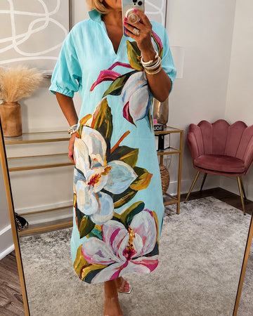 Myla - Robe Imprimée Florale Ample