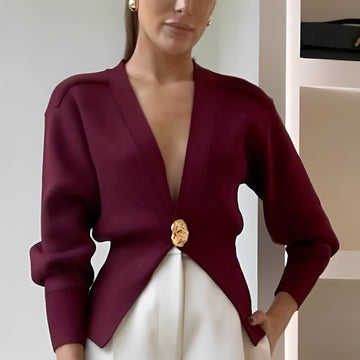 Bertie - Cardigan à Boutons Élégant