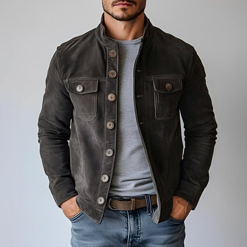 Lenard - Manteau élégant à un bouton