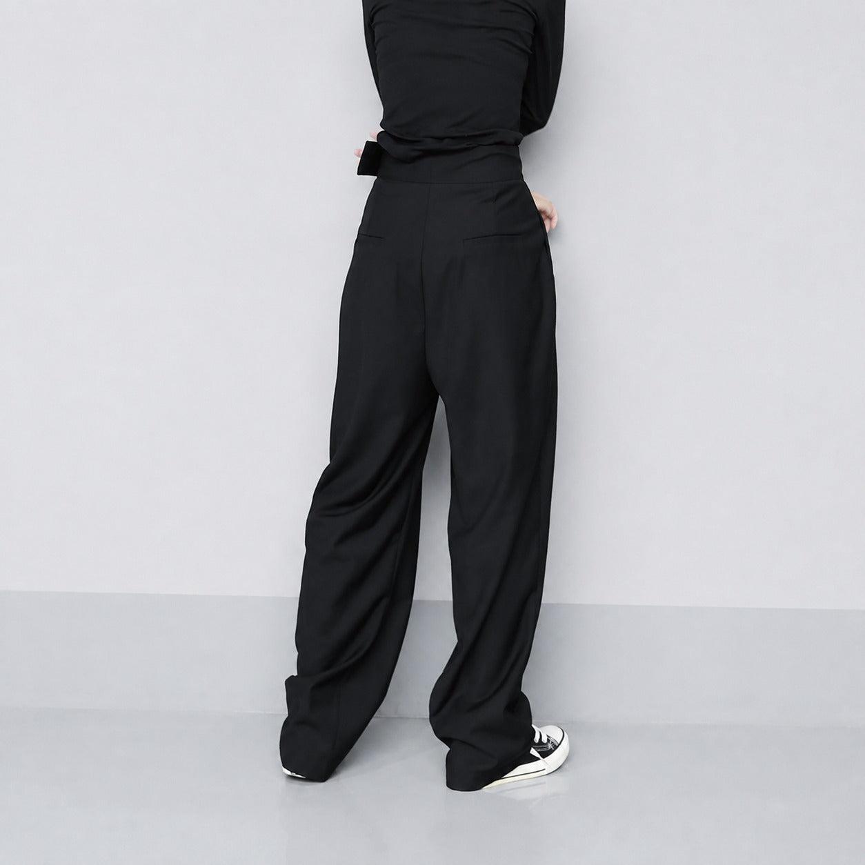 Marisa - Pantalon large à fermeture velcro