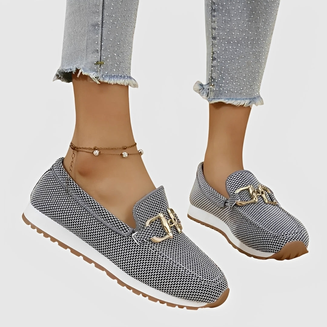 Elle - Mocassins Confort avec Boucle