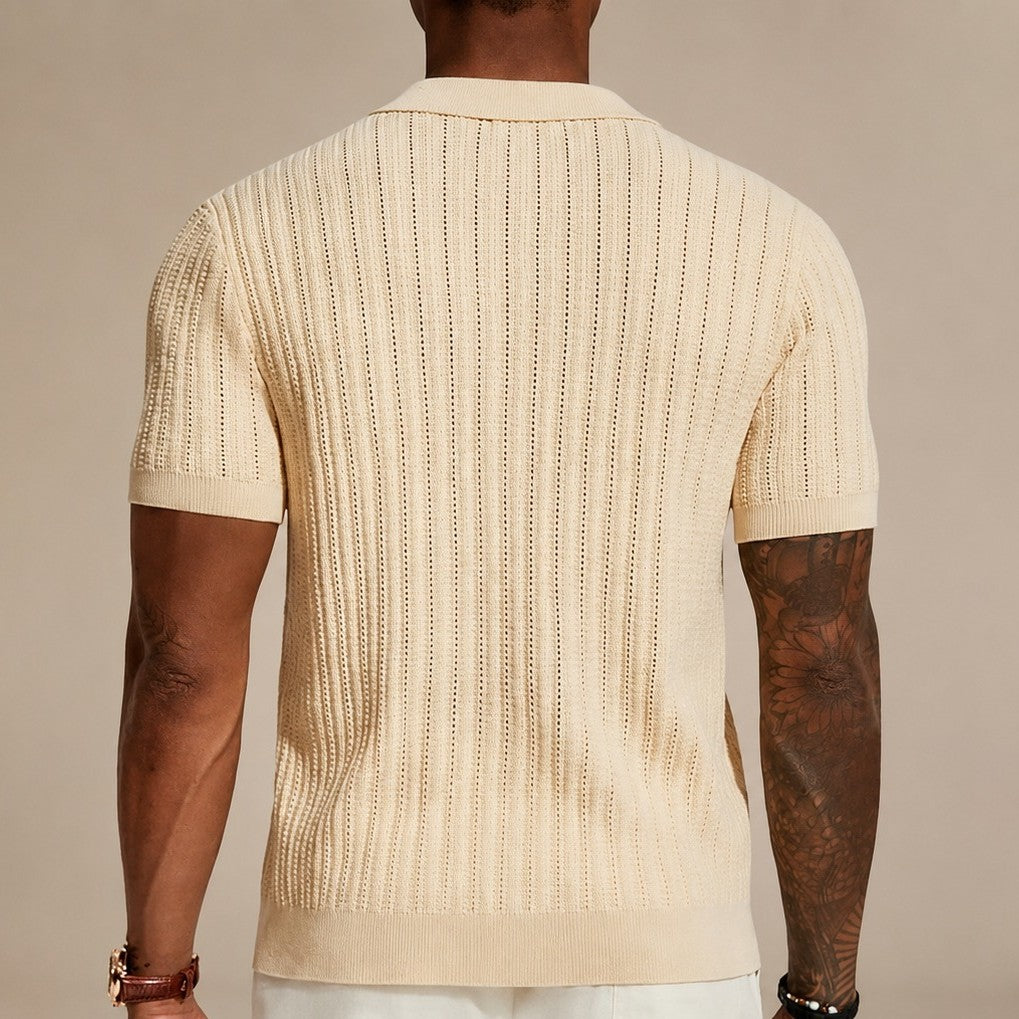 Steven - Chemise Large et Aérée avec Ouvertures