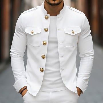 Leighton - Veste élégante et relax à boutons