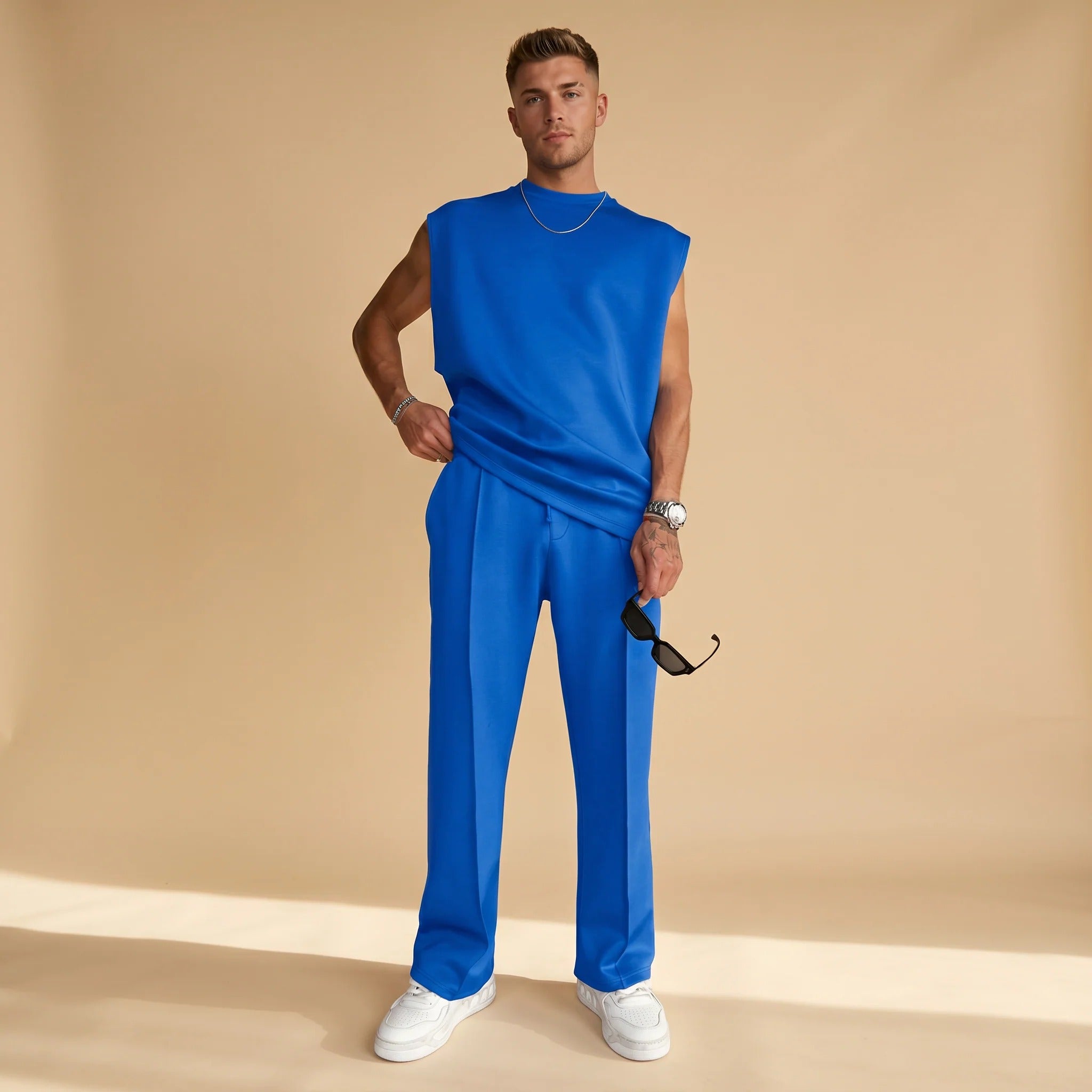 Kody - Ensemble Débardeur et Pantalon Minimaliste