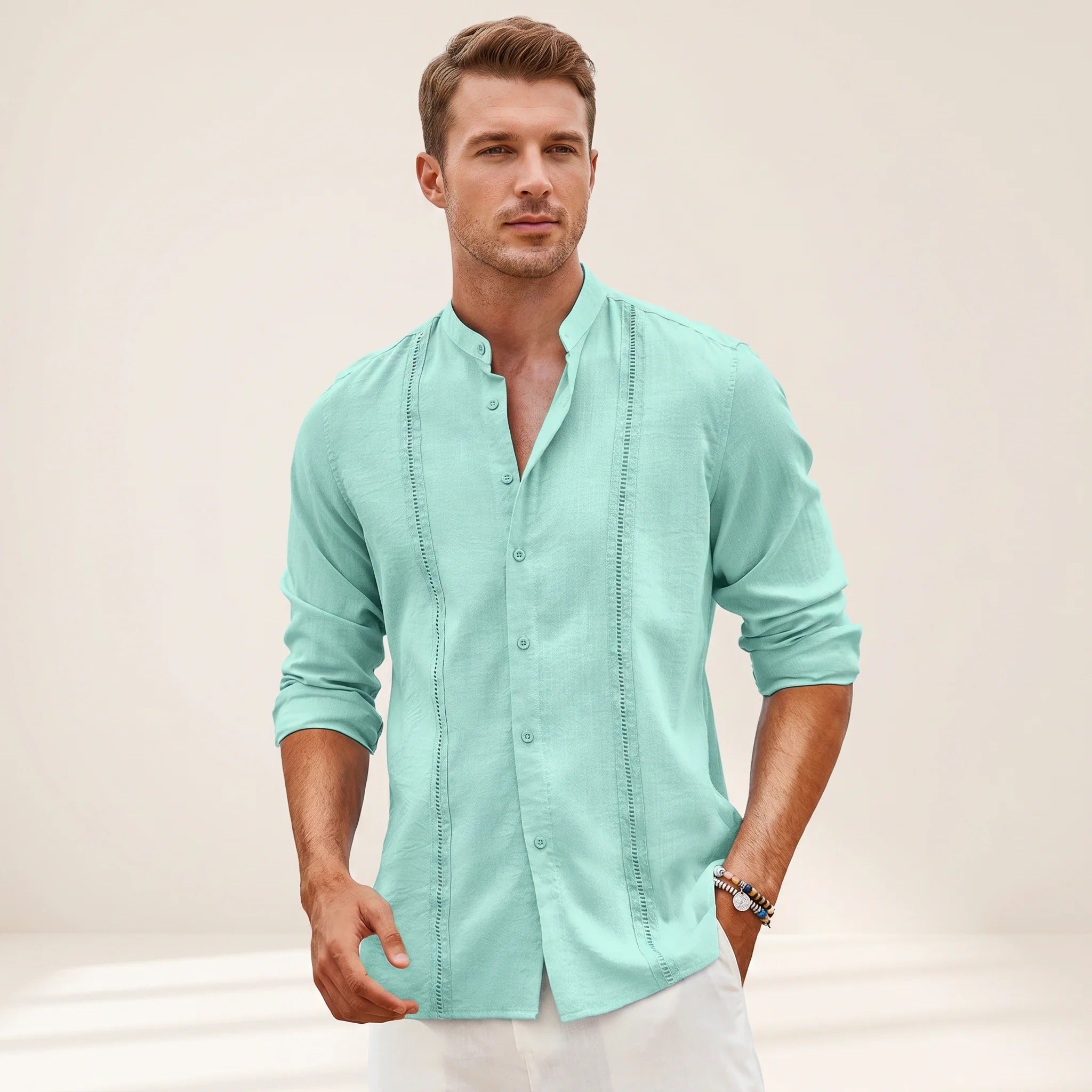 Olivier - Chemise Élégante Décorée