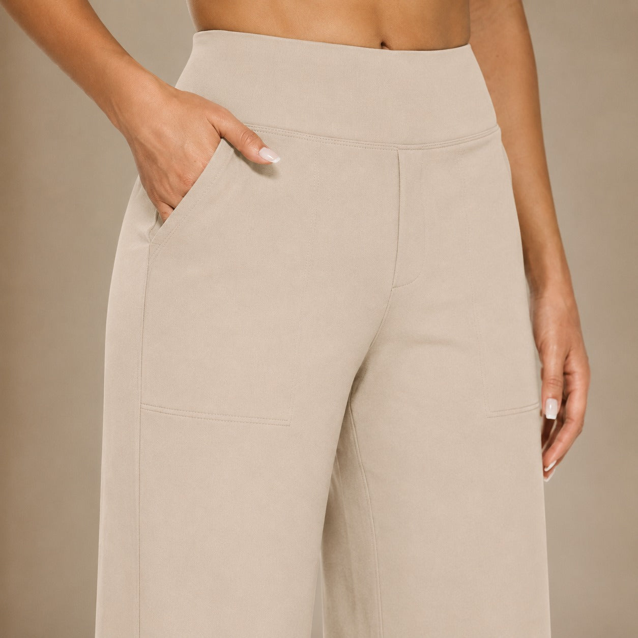 Roseanna - Pantalon Évasé Élégant et Flexible