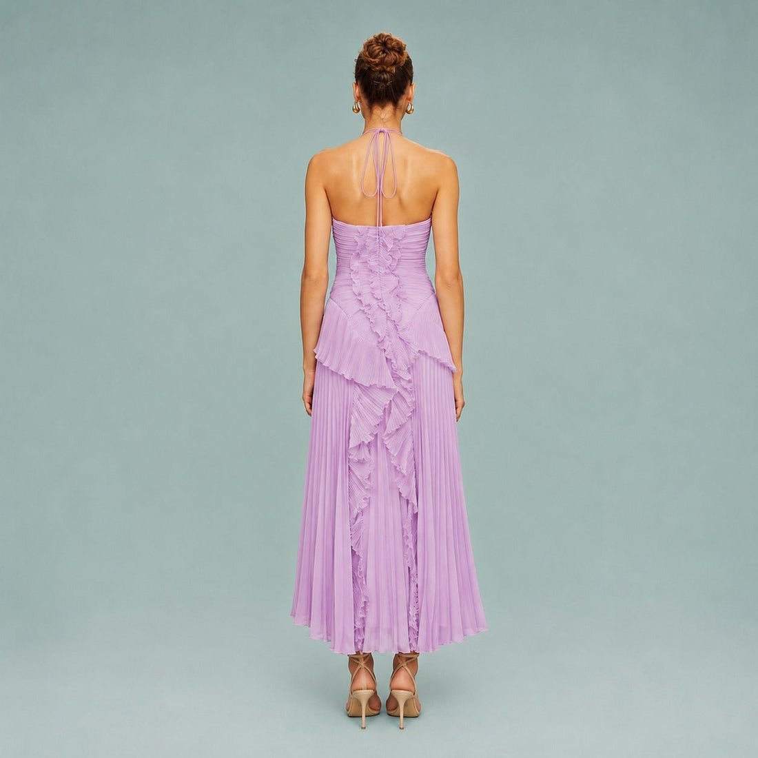 Roxan - Robe Longue avec Une Épaule Asymétrique