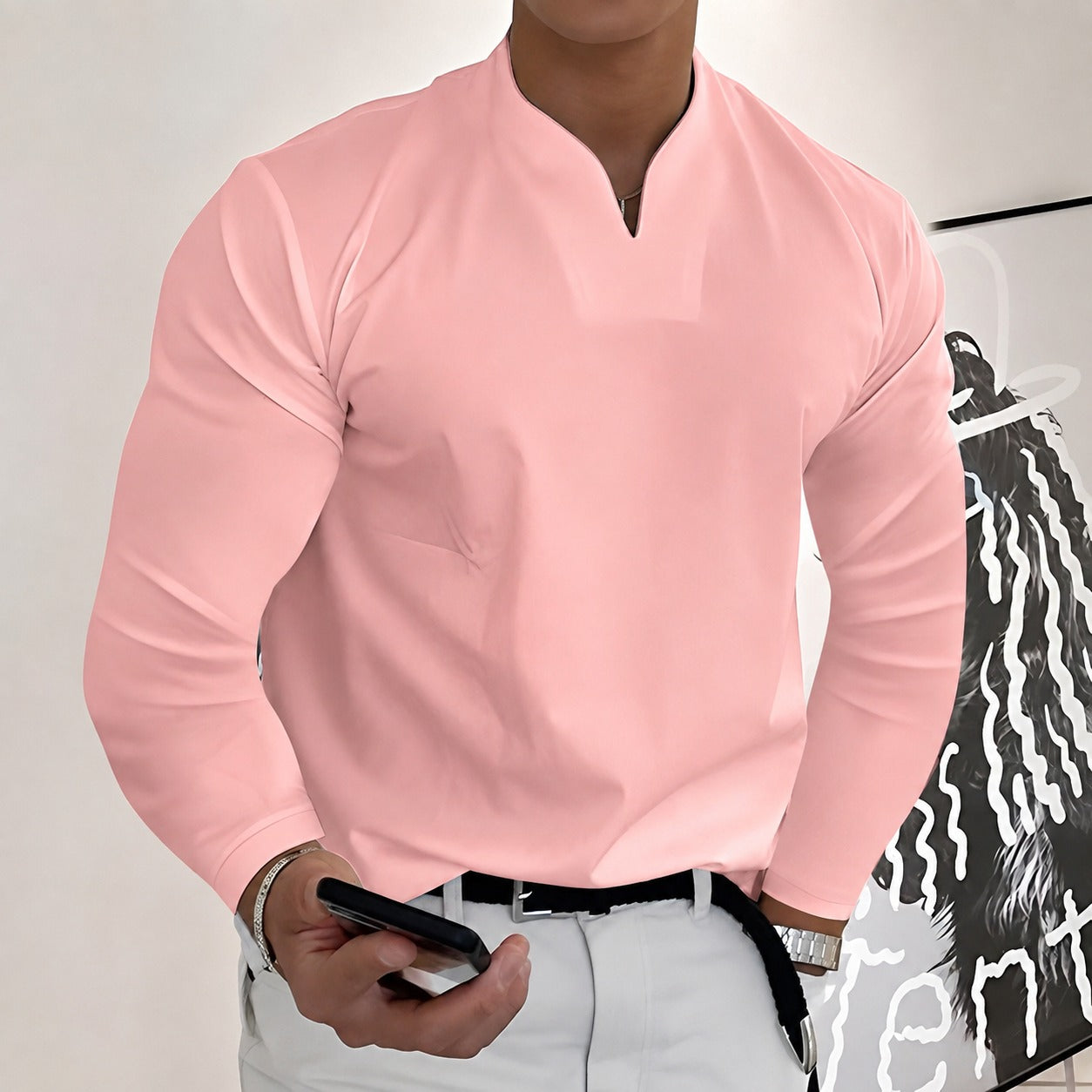 Corentin - Chemise élégante à manches longues pour hommes