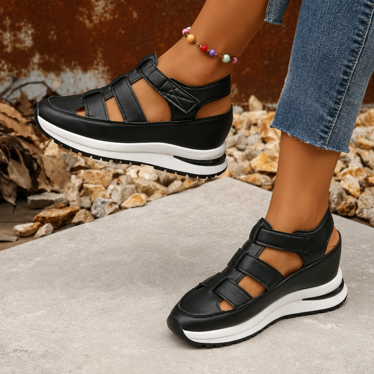 Nannie - Chaussures à Plateforme Confortables