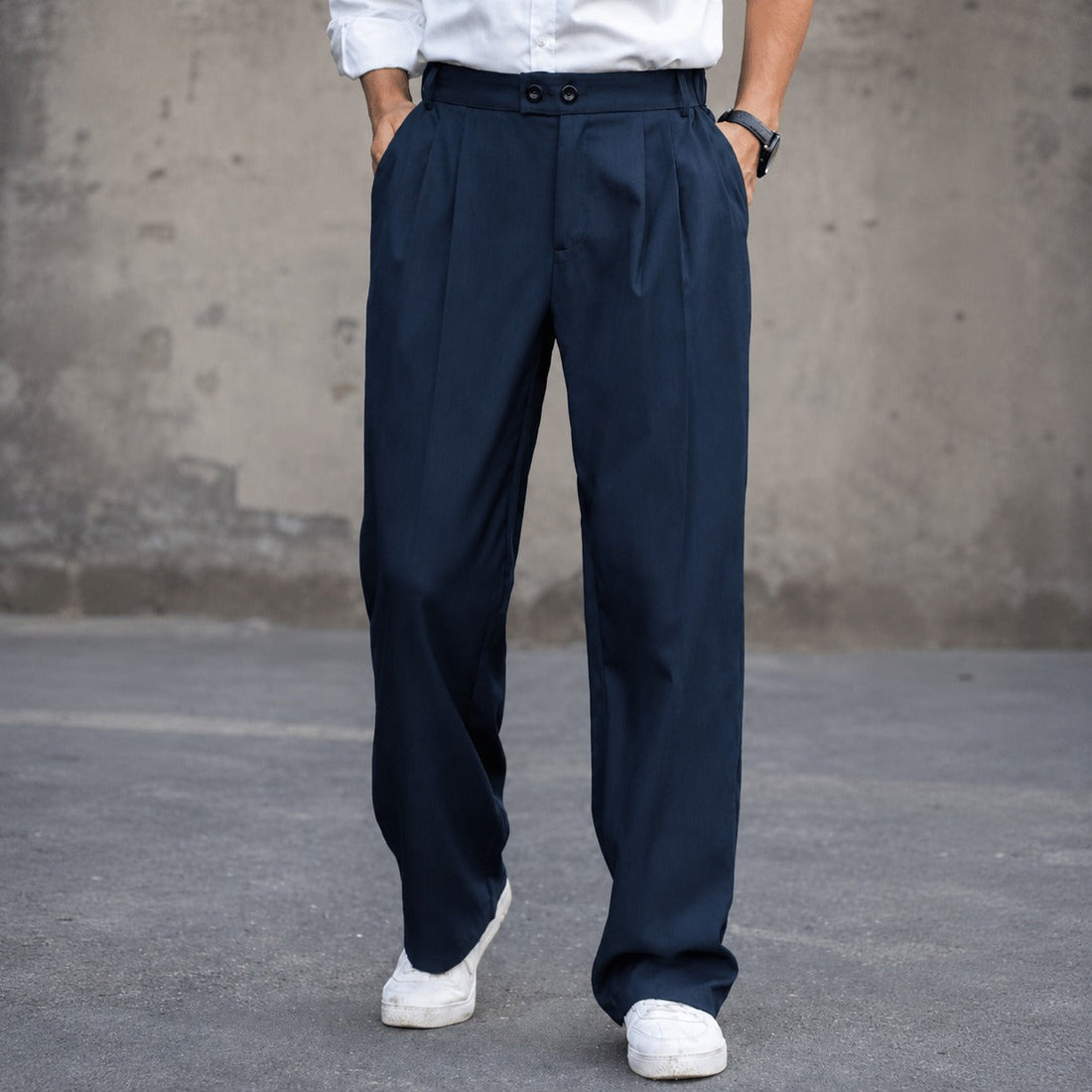 Clayton - Pantalon ample et décontracté
