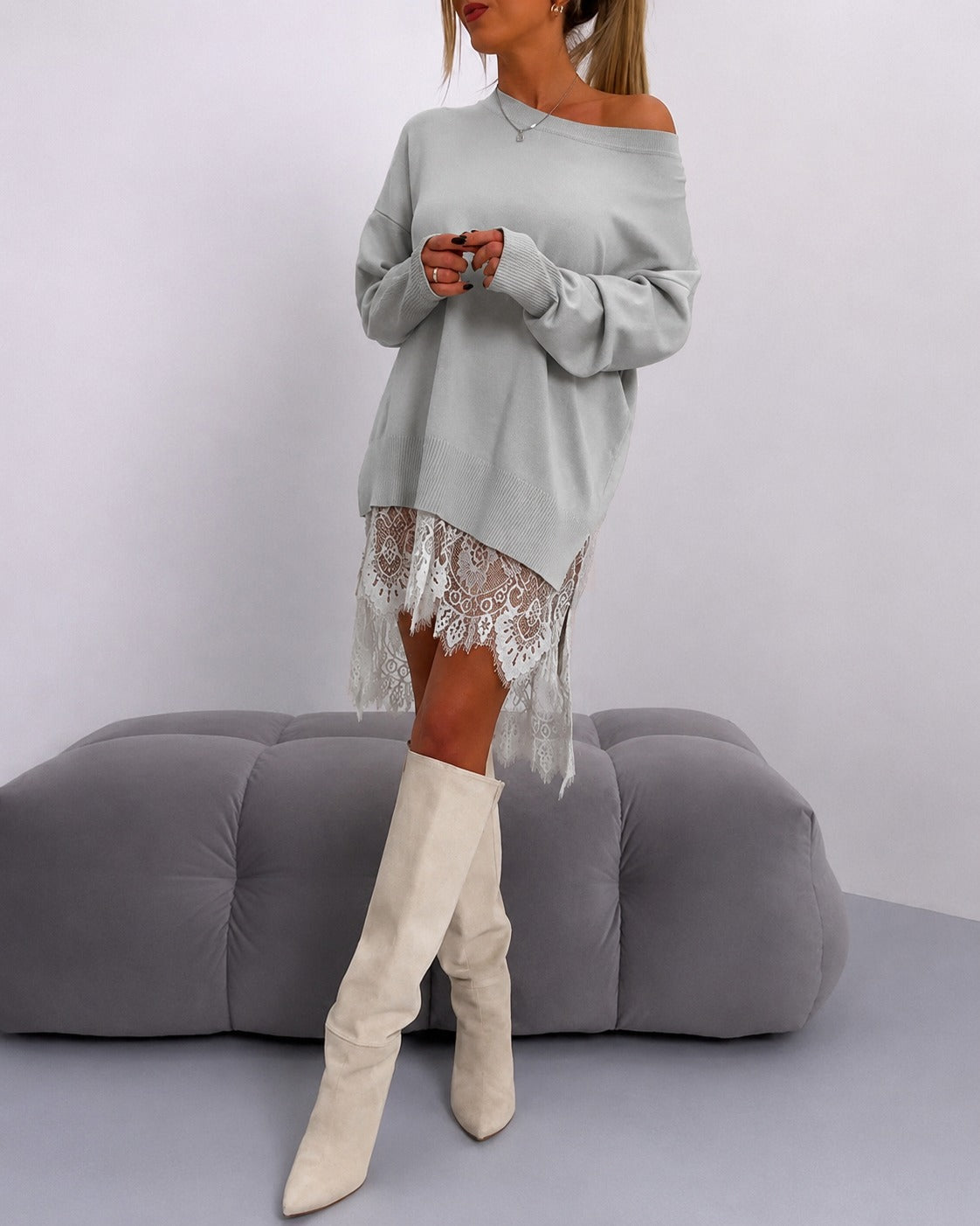 Eleanor - Robe Élégante Épaules Dénudées