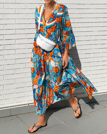 Maizie - Robe à Volants Florale