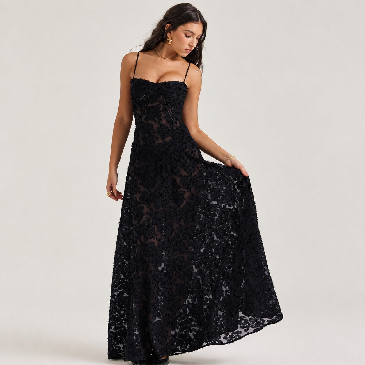Jazmine - Robe longue sophistiquée