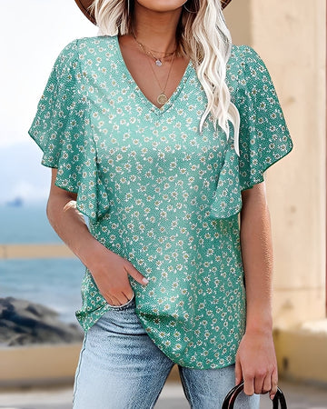 Vendee - Blouse Plissée Élégante