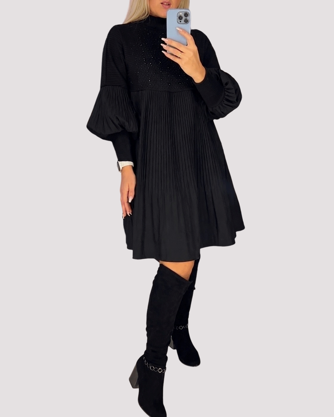 Daisy - Robe à manches amples élégante