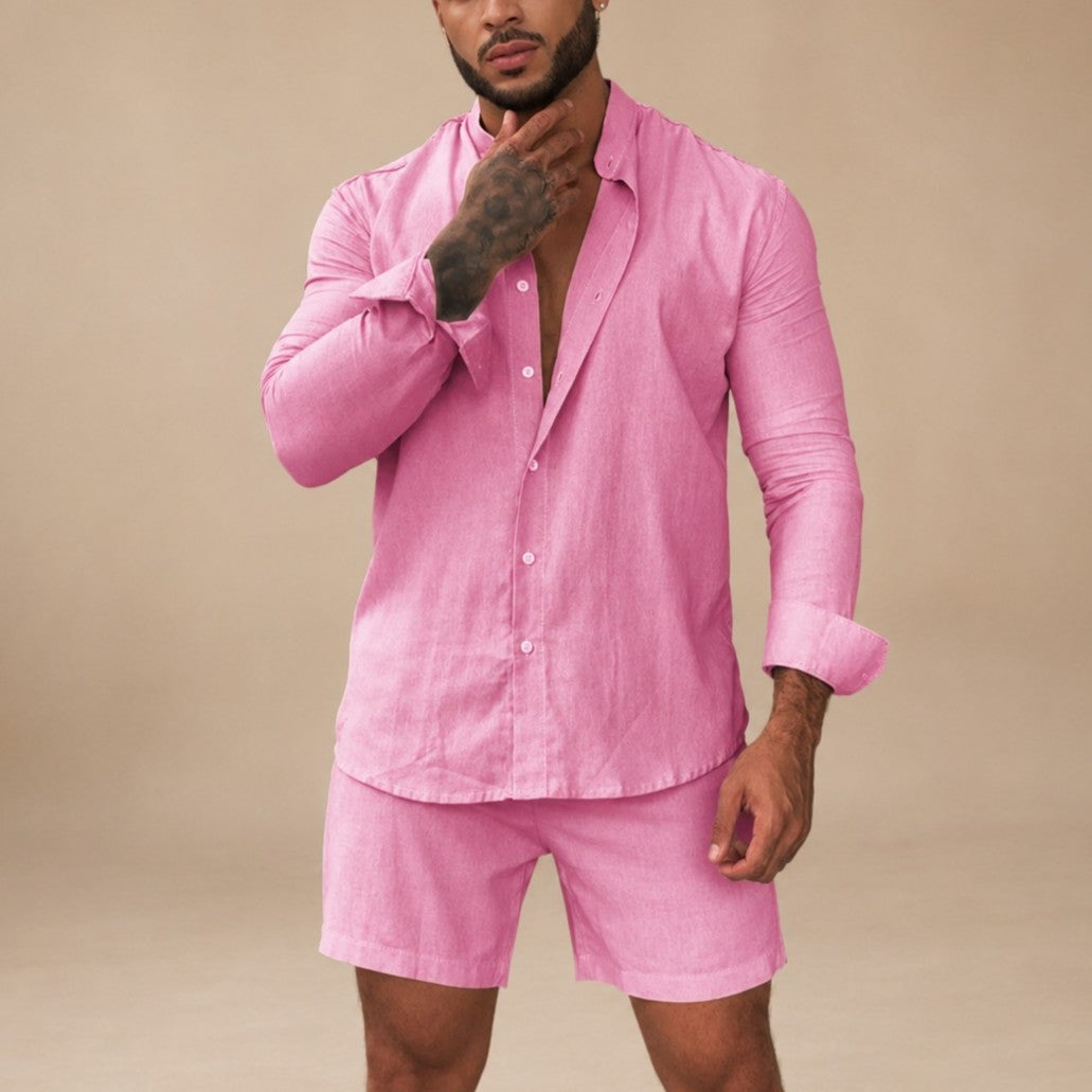 Diego - Set Chemise et Shorts Détentes