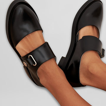 Mya - Chaussures Relax à Brides avec Petit Talon