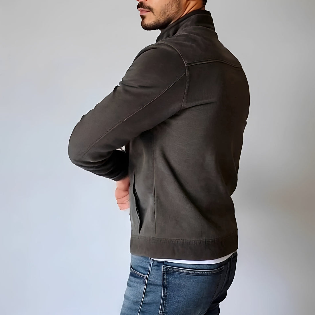 Lenard - Manteau élégant à un bouton