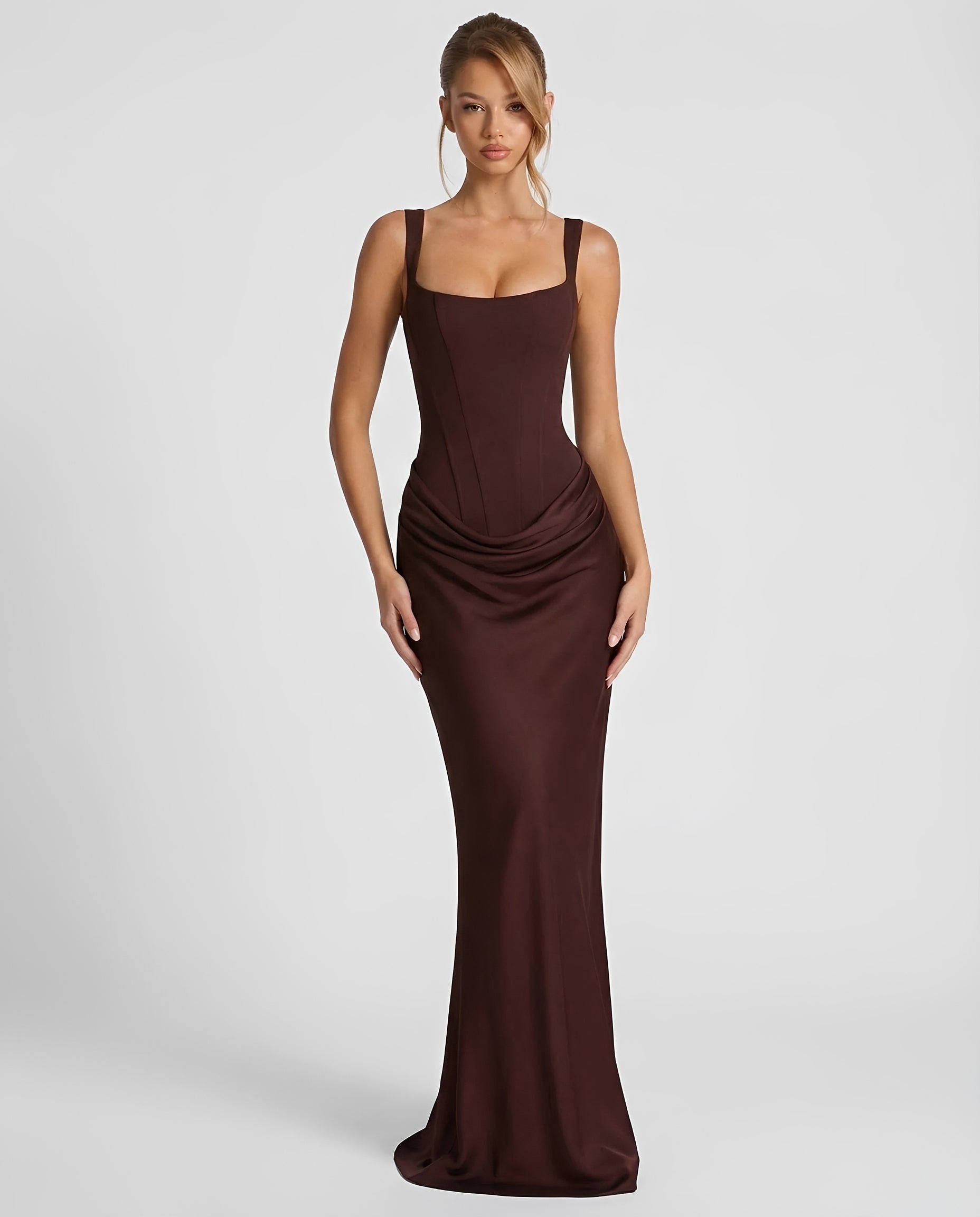 Dorsey - Robe maxi corset élégante