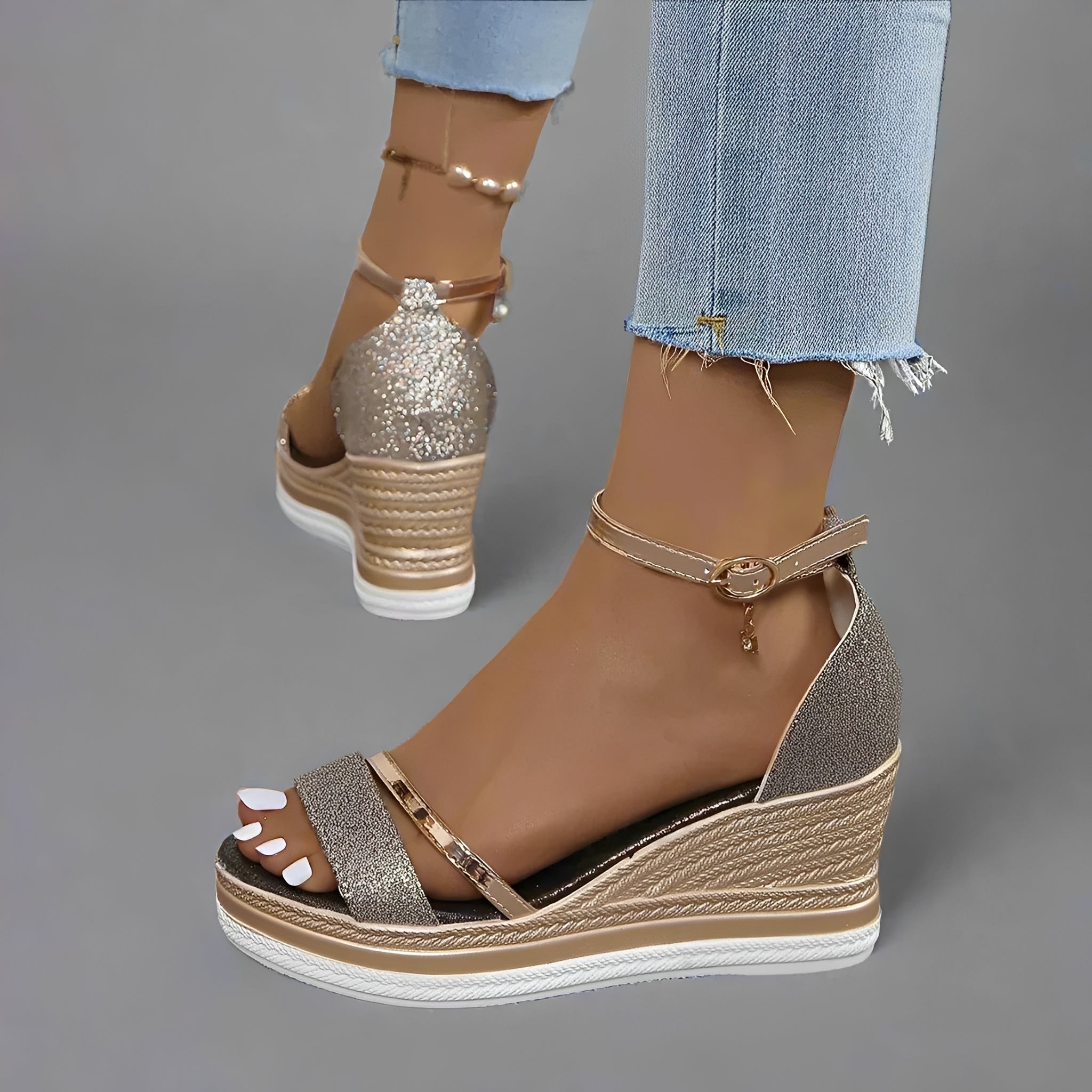 Mildred - Sandales stylées avec fermeture