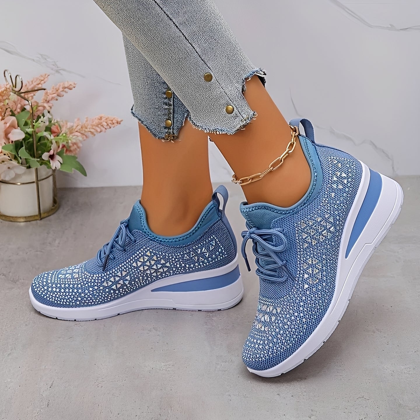 Brenda - Chaussures Compensées Élégantes