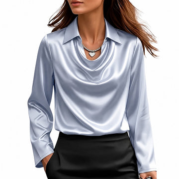 Dionne - Blouse élégante à manches longues pour femmes