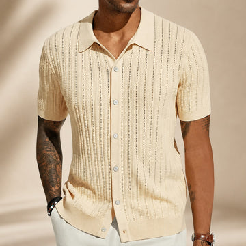 Steven - Chemise Large et Aérée avec Ouvertures