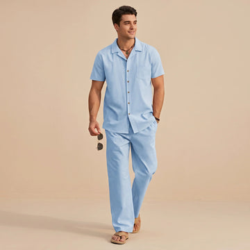 Hampton - Ensemble Chemise Décontractée Confort