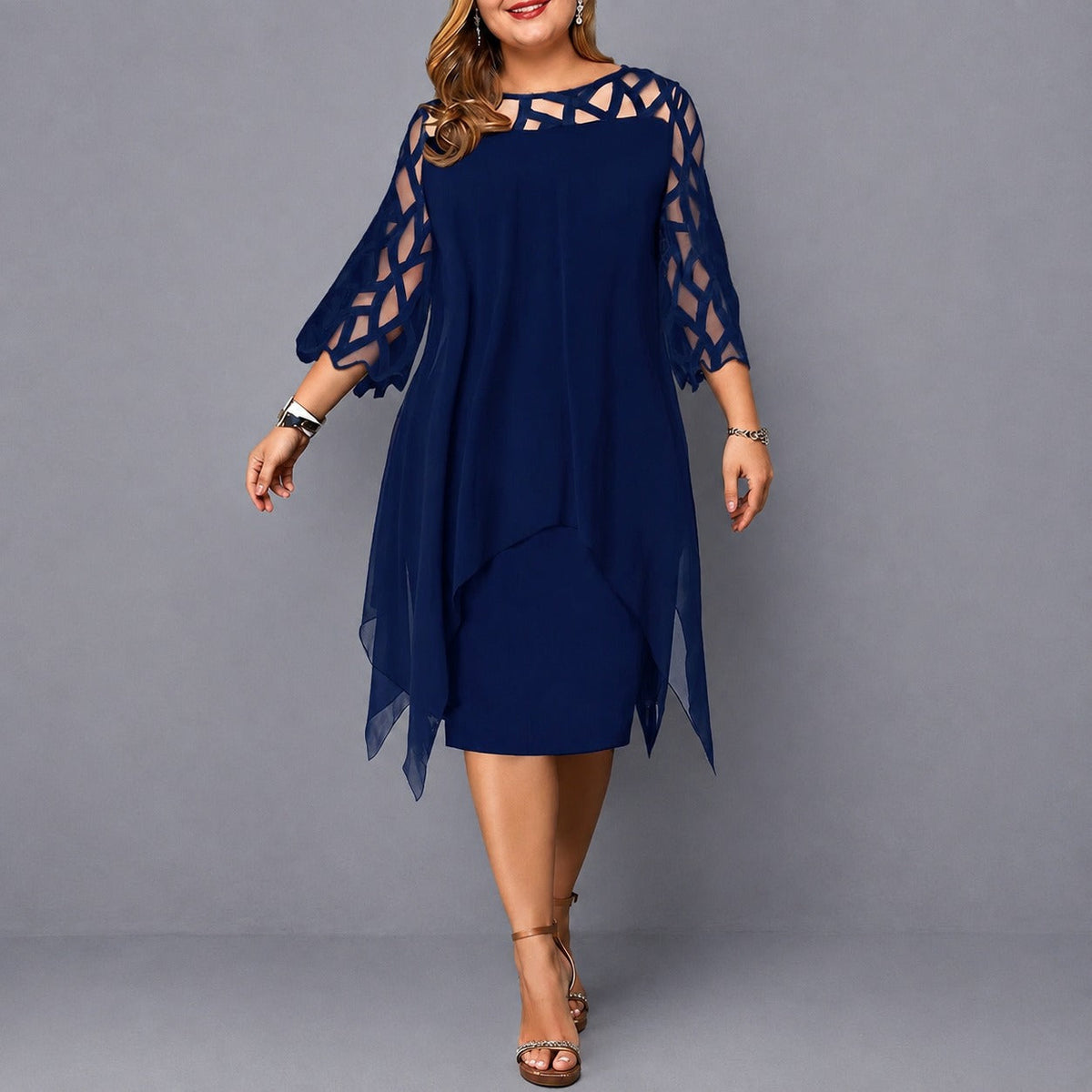 Annika - Robe stylée avec coupe féminine