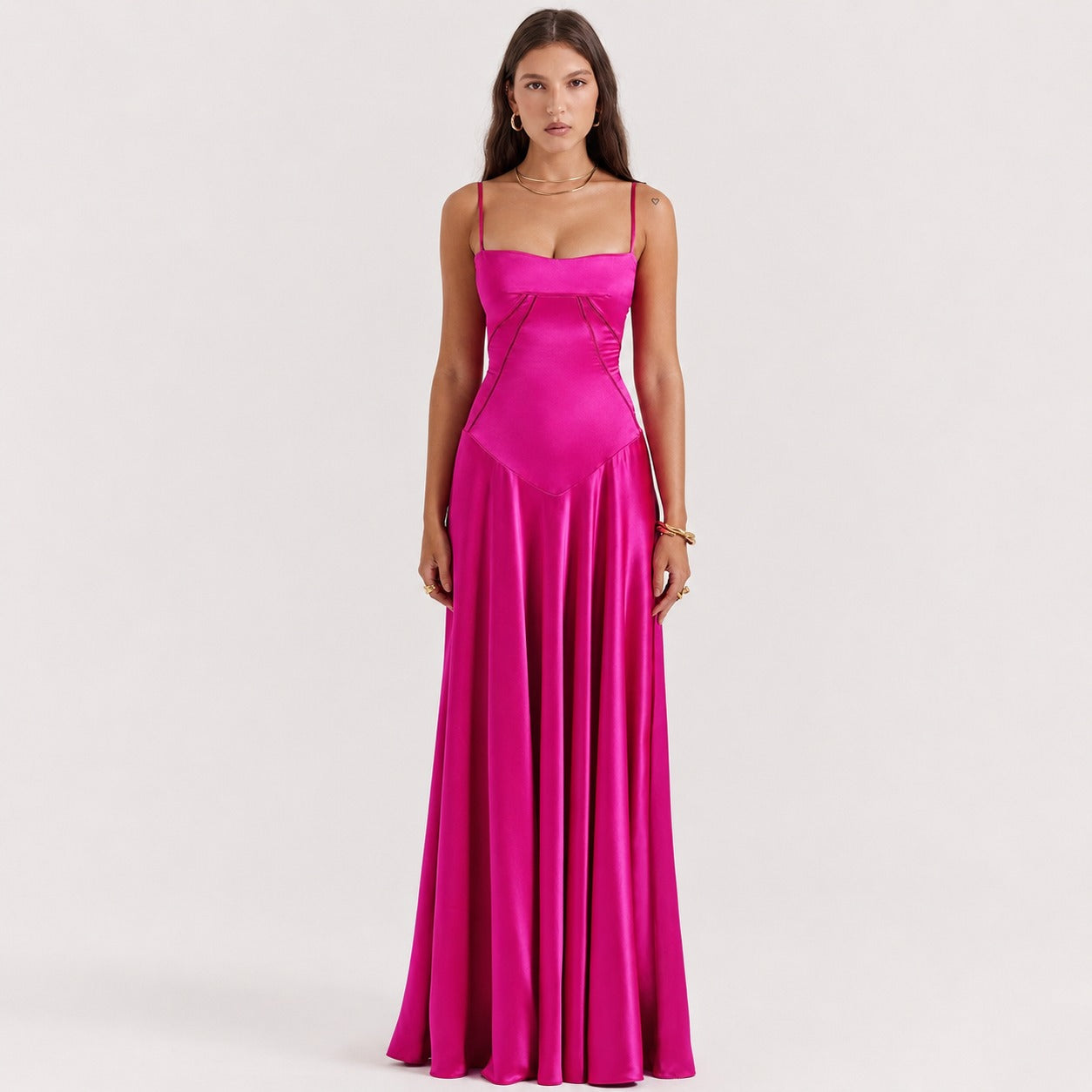 Jazmine - Robe longue sophistiquée
