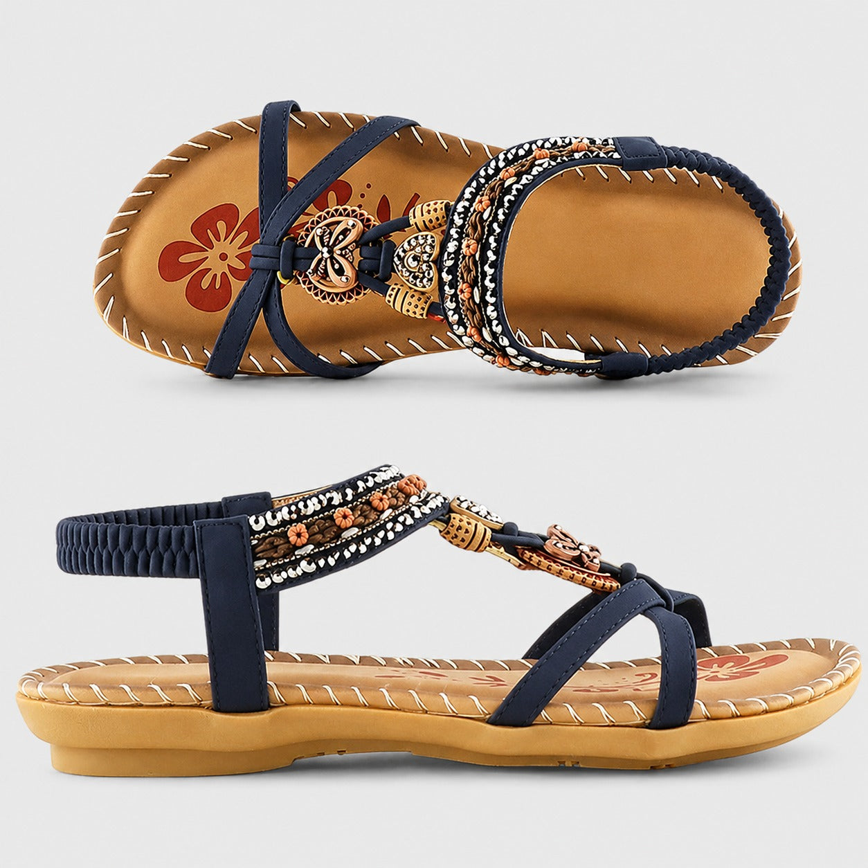 Eleanor - Sandales Élégantes avec Strass