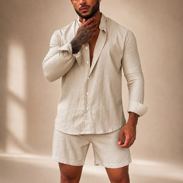 Diego - Set Chemise et Shorts Détentes