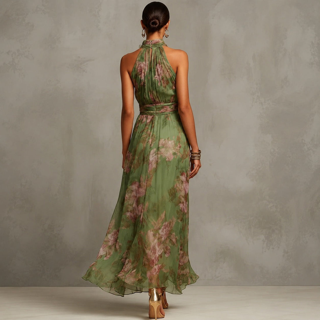 Emelia - Robe longue style bohème chic
