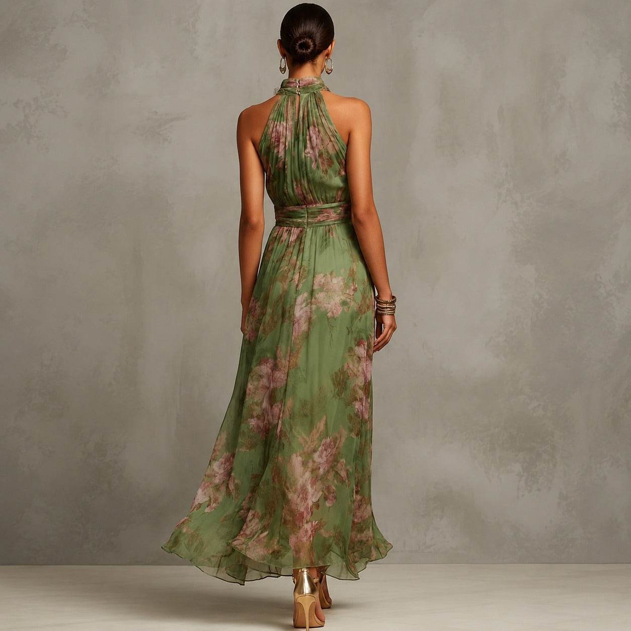 Emelia - Robe longue style bohème chic