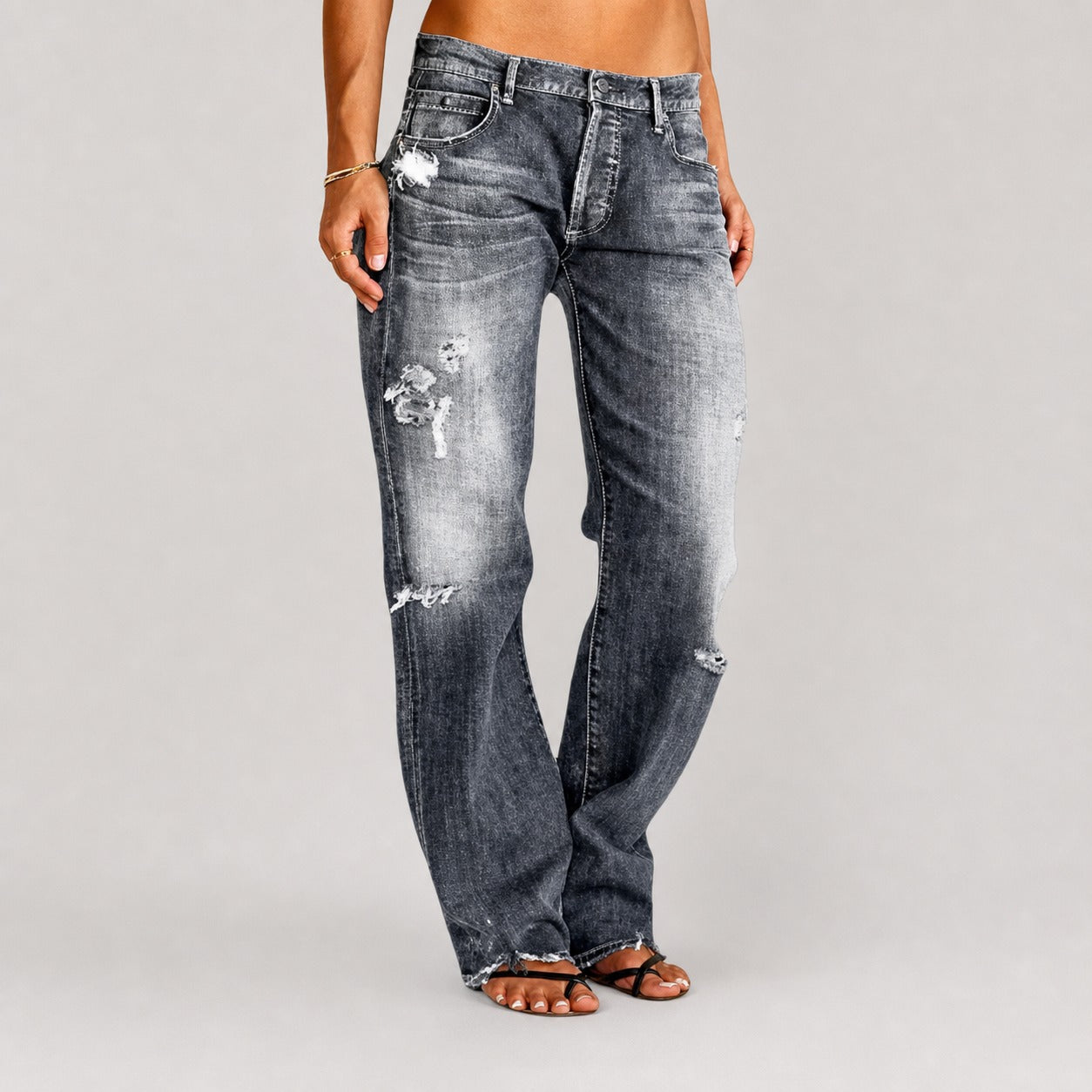Stacey - Jean Large Stylé