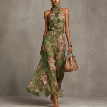 Emelia - Robe longue style bohème chic