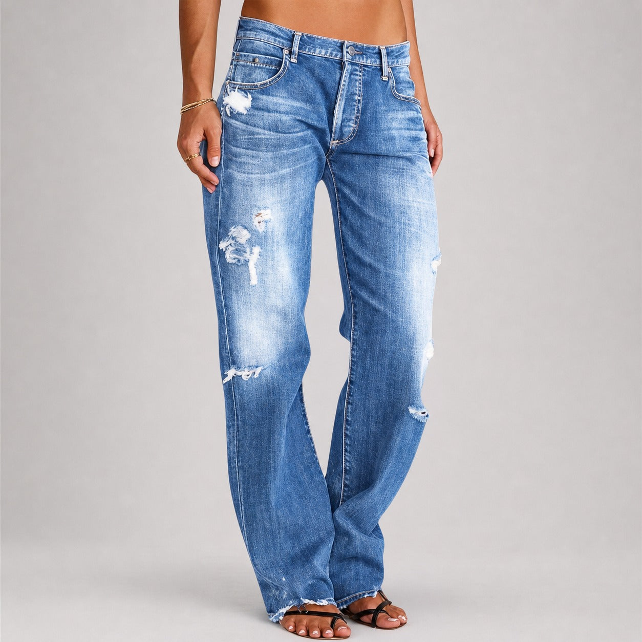 Stacey - Jean Large Stylé